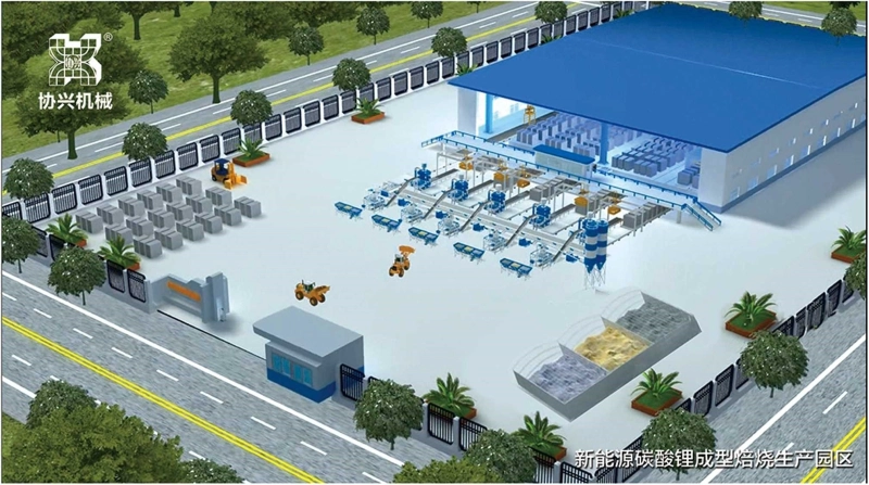 全自動環保靜壓磚機生産線